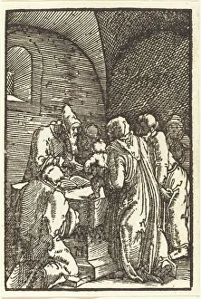 Altdorfer Albrecht Prints: The Presentation of Christ in the Temple, c. 1513. Creator: Albrecht Altdorfer