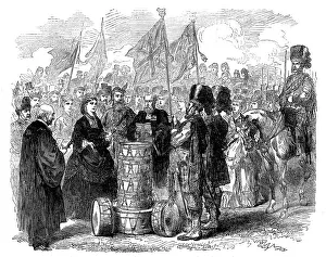 Parson Prints: Presentation of Colours to the 93rd (Sutherland) Highlanders in the Queen's Park