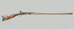 Flint Lock Collection: Presentation Flintlock Fowling Piece in the Eastern Fashhion, Paris, 1810
