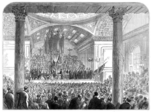 Honour Prints: Presentation of the Freedom of the City of Edinburgh to Baroness Burdett-Coutts