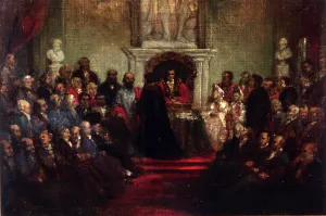Civic Event Prints: Presentation of the Freedom of the City to General Garibaldi, April 20 1864. Artist