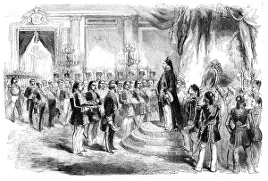 Foreign Affairs Prints: Presentation of the Grand Cordon of the Legion of Honour to the Sultan