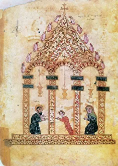 Blessings Prints: Presentation of Jesus at the Temple, 13th century