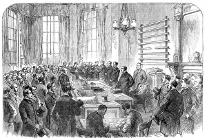 Home Secretary Prints: Presentation of the Loyal Irish Address to Mr