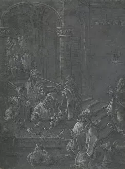 Cornelius Engelbrechtsen Gallery: The Presentation of Mary in the Temple, ca. 1520. Creator: Anon