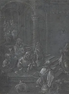 Cornelius Engelbrechtsen Prints: The Presentation of Mary in the Temple, ca. 1520. Creator: Anon