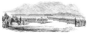 Sepoys Prints: Presentation of New Colours to the 28th Regiment
