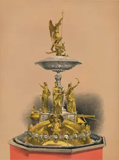 'Presentation Piece to the Burgomaster C. De Bruckere', 1893. Artist: Robert Dudley 'Presentation Piece to the Burgomaster C. De Bruckere', 1893. Artist: Robert Dudley