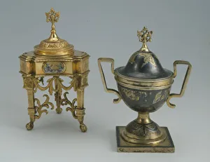 Salt Cellar Prints: Presentation Salt Cellars, 1787. Artist: Anonymous master