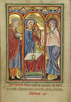 Illumination Painting Prints: The Presentation in the Temple