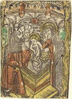 Metalcut Prints: The Presentation in the Temple