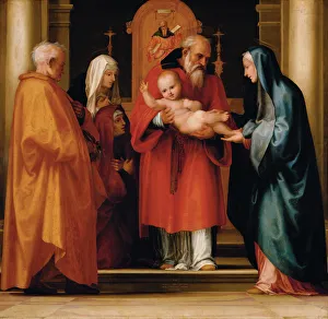 The Presentation in the Temple, 1516. Artist: Bartolommeo, Fra (1472-1517) The Presentation in the Temple, 1516. Artist: Bartolommeo, Fra (1472-1517)
