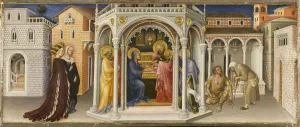 Theotokos Prints: The Presentation in the Temple. Artist: Gentile da Fabriano (ca 1370-1427)