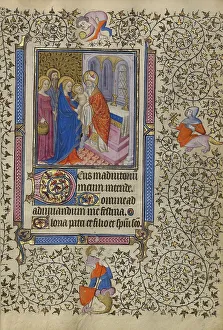 The Presentation in the Temple; Book of Hours, about 1410. Creator: Unknown