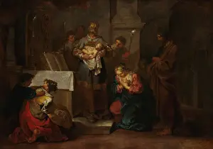 Gift Prints: The Presentation in the Temple, c1765. Creator: Januarius Zick
