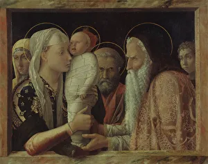 The Presentation in the Temple, ca 1465. Artist: Mantegna, Andrea (1431-1506) The Presentation in the Temple, ca 1465. Artist: Mantegna, Andrea (1431-1506)