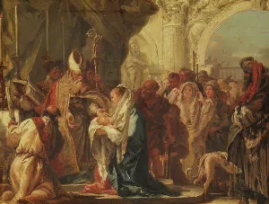 Tiepolo Giovanni Domenico Prints: The Presentation in the Temple, late 18th century. Creator: Giovanni Domenico Tiepolo