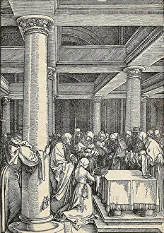 The Presentation in the Temple, from The Life of the Virgin, c. 1505. Creator: Dürer, Albrecht (1471-1528)