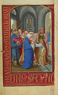 Simon Benig Prints: The Presentation in the Temple; Prayer Book of Cardinal Albrecht of Brandenburg
