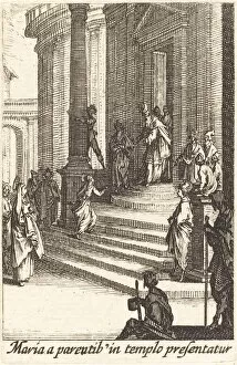 Presentation Gallery: The Presentation of the Virgin, in or after 1630. Creator: Jacques Callot