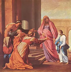 Step Prints: Presentation of the Virgin, 1641. Creator: Eustache Le Sueur