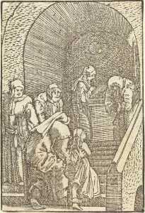 Altdorfer Albrecht Prints: Presentation of the Virgin, c. 1513. Creator: Albrecht Altdorfer