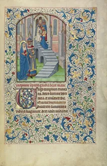 Vrelant Guillaume Prints: The Presentation of the Virgin in the Temple; Arenberg Hours