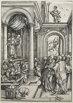 Early 16th Century Prints: The Presentation of the Virgin in the Temple