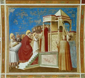 Padua Prints: Presentation of the Virgin in the Temple (From the cycles of The Life of the Blessed)