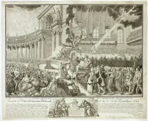 Duplessis Prints: Presenté et dedié a la convention National l'an 2 de la Republique