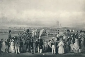 Martens Prints: Presenting New Colours to the 93rd Highlanders, Oct. 7th, 1834, 1834 (1909)