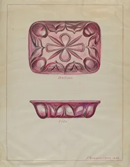 Iams J Howard Prints: Preserve Dish, 1936. Creator: J. Howard Iams
