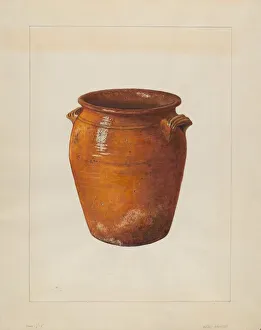 Shurtliff Collection: Preserving Jar, c. 1938. Creator: Wilford H. Shurtliff