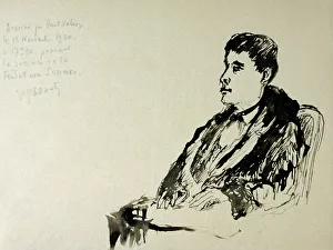 Valery Prints: The President, 1930. Artist: Paul Ambroise Valery