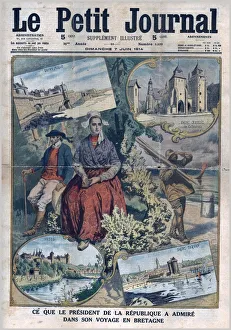 Bretonne Prints: What the president admired during his trip to Brittany, 1914. Creator: Unknown
