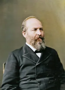 Lawmaker Prints: President James Garfield, between 1870 and 1880. Creator: Unknown