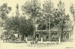 Stephanus Johannes Paulus Prints: President Kruger's Residence at Pretoria, c1900. Creator: A.E. Huitt