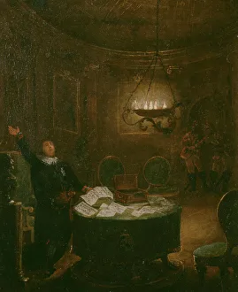Papers Prints: President Reuterholm opens the Armfeltska letters