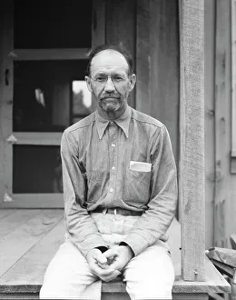 Sharecropper Prints: President of the Southern Tenant Farmers Union at Hill House