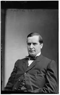 President Collection: President William McKinley, between 1870 and 1880. Creator: Unknown