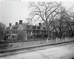 Presidential Prints: Presidential mansion, Quincy, Mass. between 1900 and 1906. Creator: Unknown