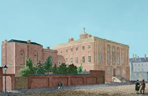 University Prints: President's House viewed from the southeast
