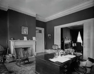 White House Prints: President's Office, White House, The, 1904 May. Creator: Unknown