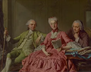 Archaeologist Prints: Presumed Portrait of the Duc de Choiseul and Two Companions