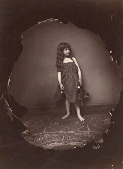 Peeling Gallery: The Prettiest Doll in the World, July 5, 1870. Creator: Lewis Carroll