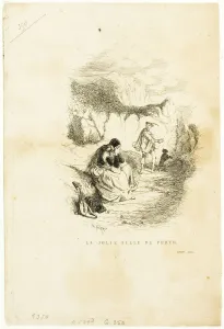 The Pretty Girl of Perth, n. d. Creator: Charles Emile Jacque