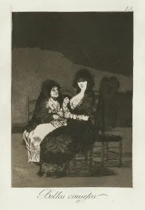 De Goya Prints: Pretty Teachings (Bellos Consejos), 1799, Printed 1868. Creator: Francisco Goya