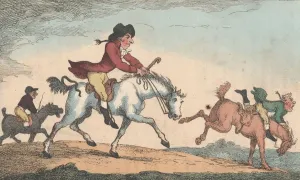 Horsemanship Prints: How to Prevent a Horse From Slipping His Girths, May 4, 1808. May 4, 1808