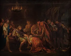 Pleading Prints: Priam Pleading with Achilles for the Body of Hector, c1800. Creator: Unknown