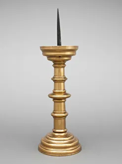 Pricket Candlestick, early 1500s. Creator: Unknown